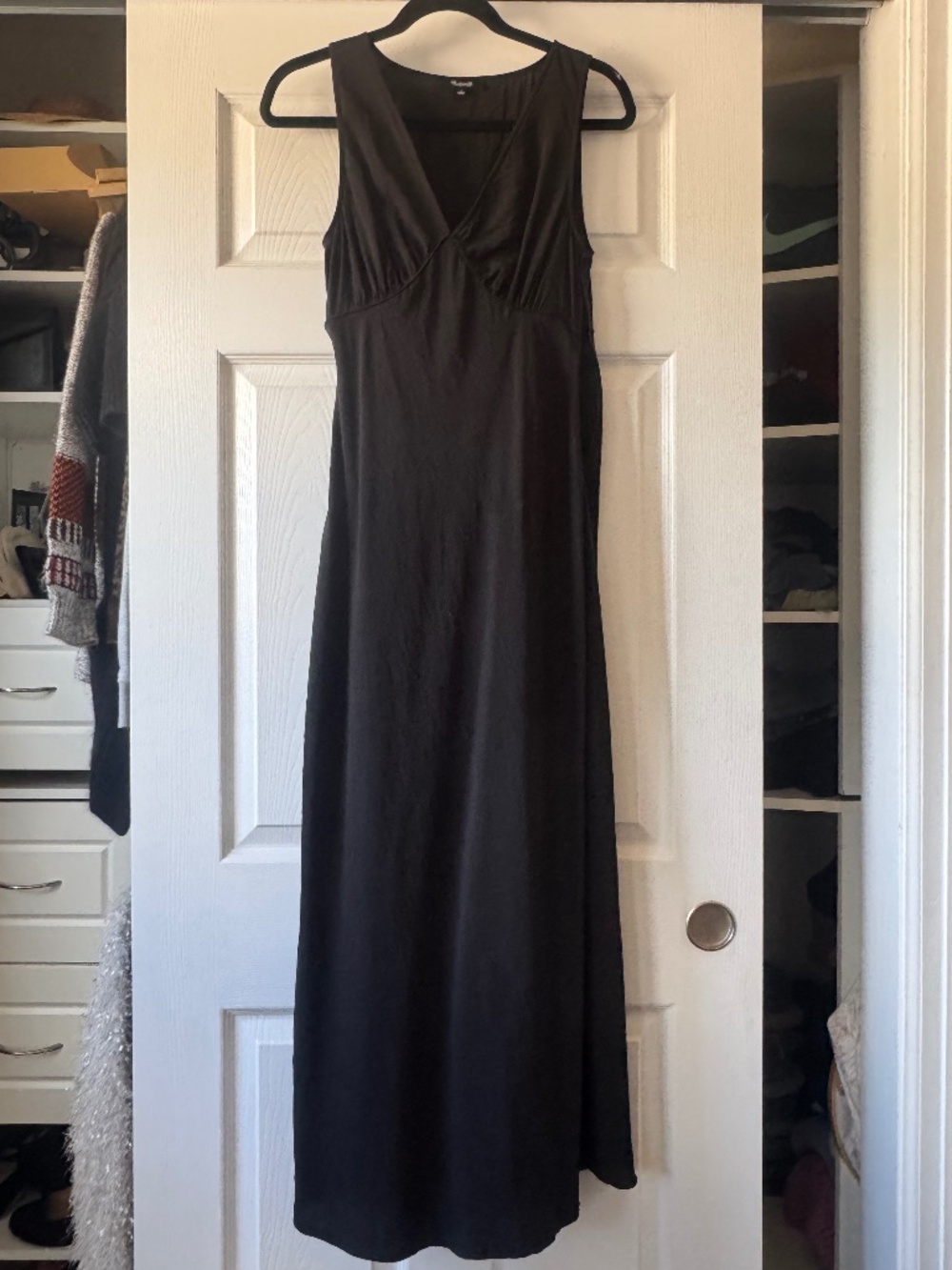 Madewell Ariana V Neck Shift Dress